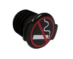 Image of Dash Cigarette Lighter Filler Plug Cap with No Smoking Symbol