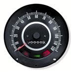 Image of 1967 Firebird Dash Instrument Cluster Speedometer Gauge, Without Speed Warning 6480794