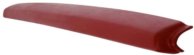 Image of 1967 Firebird Dash Pad, Molded Urethane in Red, 7642895