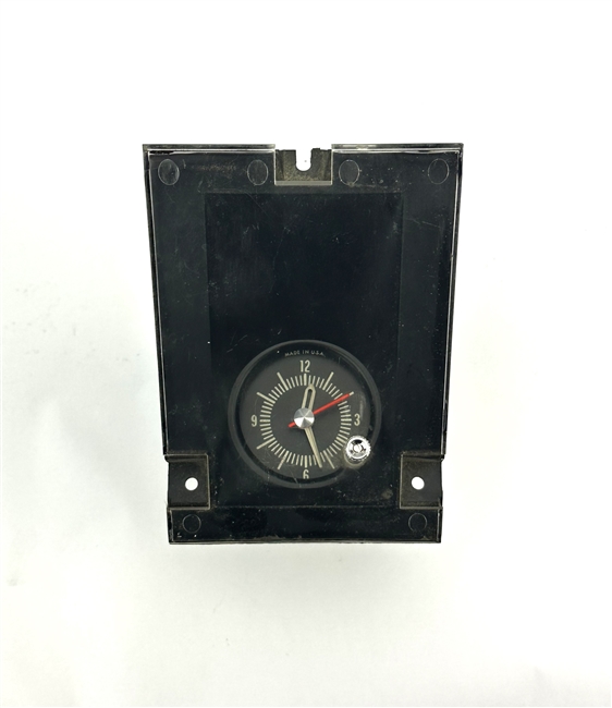 Image of 1969 Firebird Center Dash Clock Assembly, Original GM Used