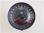 Image of 1968 Firebird Speedometer Assembly, 160 MPH, GM Used