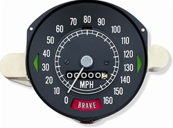 Image of 1969 Firebird Dash Speedometer Gauge, 160 MPH