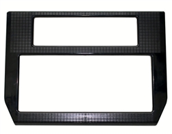 Image of 1985 - 1992 Firebird and Trans Am Console Dash Radio & Heater Control Face Plate Bezel Trim Panel