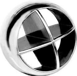 Image of 1969 Dash Air Vent Duct Deflector Ball - 9798556