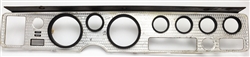 Image of 1970 - 1972 Firebird Trans Am Dash Instrument Cluster Housing Panel with AC, with Gauges