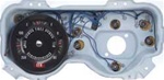 Image of 1969 Firebird Dash Instrument Cluster Assembly with Rally Gauges