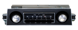 Image of 1968 Firebird Dash Radio, AM / FM Stereo, OE Style with BluetoothÂ®