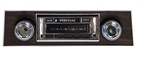 Image of 1967 - 1968 USA-630 Firebird Radio with AM/FM Stereo, USB, CD Control, Auxiliary Input, with Walnut Woodgrain Bezel