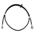 Image of 1967 - 1968 Firebird Speedometer Cable with Firewall Grommet, 73 Inch