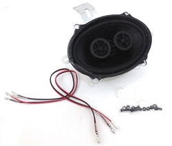 Image of 1967 - 1969 Firebird Center Dash Stereo Speakers, Dual Voice Coil (DVC), WITH Factory Air