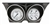 Image of 1967 - 1968 Dash Instrument Cluster Housing with Gauges (Classic White), Custom OE Style