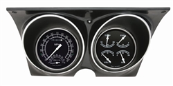 Image of 1967 - 1968 Dash Instrument Cluster Housing with Gauges (Traditional), Custom OE Style