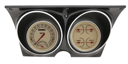 Image of 1967 - 1968 Dash Instrument Cluster Housing with Gauges (Vintage), Custom OE Style