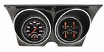 Image of 1967 - 1968 Dash Instrument Cluster Housing with Gauges (Velocity Black), Custom OE Style