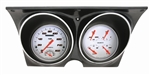 Image of 1967 - 1968 Dash Instrument Cluster Housing with Gauges (Velocity White), Custom OE Style