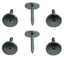 Image of 1968 - 1969 Firebird Astro Vent Cowl Firewall Duct Screw Set, 6 Piece Kit