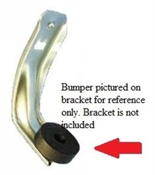 Image of 1970 - 1981 Firebird Door Glass Window Stop Buoyant Rubber Bumper for Lower Stop Bracket