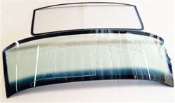 Image of 1967 - 1969 Flush Mount Front Windshield and Rear Back Glass Set, Soft Tint