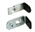 Image of 1967 Firebird Door Window Glass Stop "L" Brackets with Rubber Stopper, Front and Rear