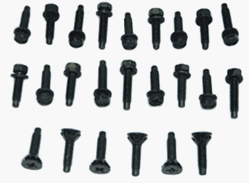 Image of 1967 Door Hinge Mounting Bolts Set