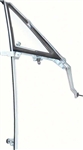 1967 Firebird Complete Vent Wing Window CLEAR Glass and Frame Assembly, RH