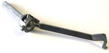 Image of 1969 Firebird Trunk Lock Rod Shaft & Swivel