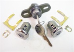 Image of 1970 - 1973 Firebird Door Locks and Trunk Lock Set