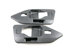 Image of 1987 - 1992 Firebird Interior Door Panel Handle Trim Bezels, Pair