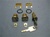 Image of 1968 Firebird Ignition and Doors Locks Set with GM Later Style Square Headed Keys Kit