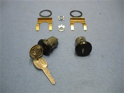 Image of 1983 - 1992 Firebird Locks Set, Doors, GM Later Style Round Head Keys