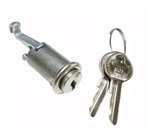 Image of 1967 - 1968 Glove Box Lock and Key Set with OE Style Keys