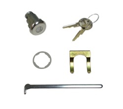 Image of 1967 - 1968 Firebird Trunk Lock, Original GM Pear Headed Style Keys