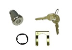 Image of 1979 - 1981 Firebird Trunk Lock Kit with GM Later Style Round Headed Keys