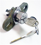 Image of 1970 - 1973 Firebird Trunk Lock Set with GM Round Headed Keys