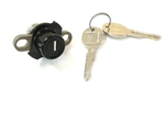 Image of 1982 - 1985 Firebird Trunk Lock with GM Stamped Round Headed Keys
