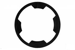 Image of Firebird Trunk Lock Cylinder Gasket, Flat