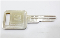 Image of 1972, 1976, 1980 Key Blank, Square Head, GM OE Style