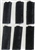 Image of 1970 - 1981 Firebird Door Window Glass Guide Anti-Rattle Fuzzy Felt Material