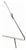 Image of 1967 Vent Window Glass Frame w/ Stud, RH