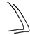 Image of 1967 Firebird Vent Glass Window Frame Rubber U Channels, PAIR