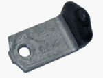 1968 - 1969 Firebird Forward Lower Door Glass Stop Mount, Each