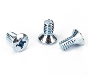 Image of 1967 - 1981 Firebird Standard Thread Door Latch Mechanism Mounting Screws Set, 3 Pieces