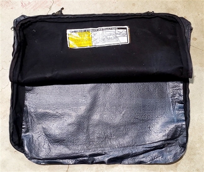 Image of 1982 - 1992 Firebird T-Top Protective Bag Cover, Original GM Used, 20555800 | Firebird Central