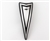 Image of 1967 - 1969 Firebird  Front Nose Bumper Arrowhead Emblemâ€‹