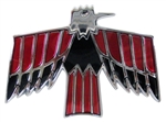 Image of 1967 Firebird Fuel Tank Door Emblem, Premium quality