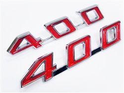 Image of 1967 - 1969 Firebird 400 Hood Emblems Set, Budget Friendly