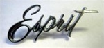 Image of 1976 - 1979 Firebird Esprit Front Fender Emblem, Each