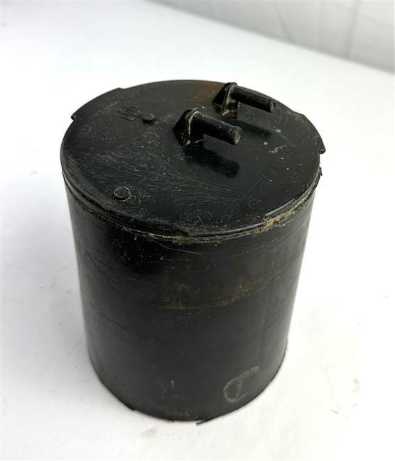 Image of 1970 - 1977 Firebird Exhaust Vapor Vent Return EEC Charcoal Canister Can, 2 Ports, Original GM Used