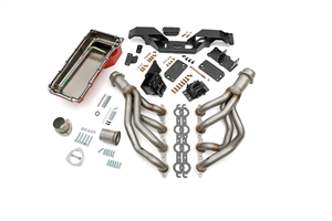 Image of 1970 - 1974 Firebird LS Swap In A Box Kit, Silver Hi-Temp Headers For Manual Transmission