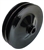 Image of Firebird Power Steering Pump Pulley, 5-3/4 Inch Diameter, 2 Groove for AC